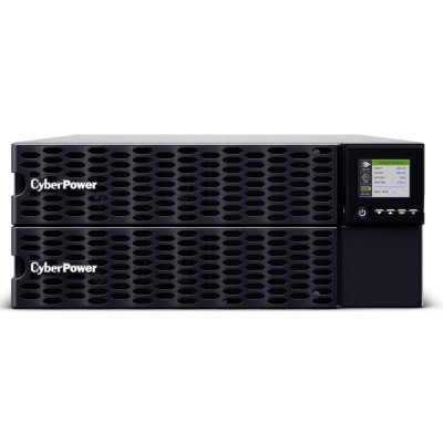 CyberPower OL10KRTHD Rack or 4U Tower UPS, RM Card, UL Rated, LCD panel, 4 NEMA L6-20R & 2 NEMA L6-30R, generator compatibility
